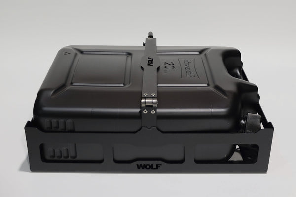 Wolf Kanisterhalter V_2 Flach + 20 Liter Kanister