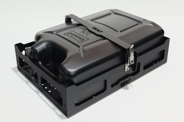 Wolf Kanisterhalter V_2 Flach + 20 Liter Kanister